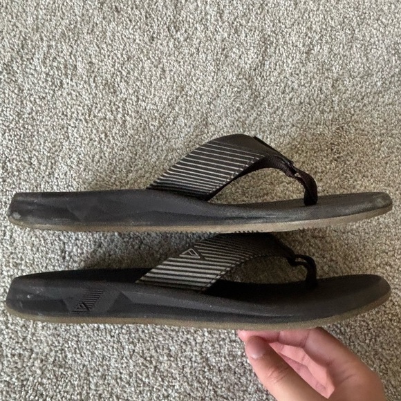 Reef Cushion Flip Flop Thong Sandal Brown Outdoors Comfort Spring Summer - Picture 4 of 9